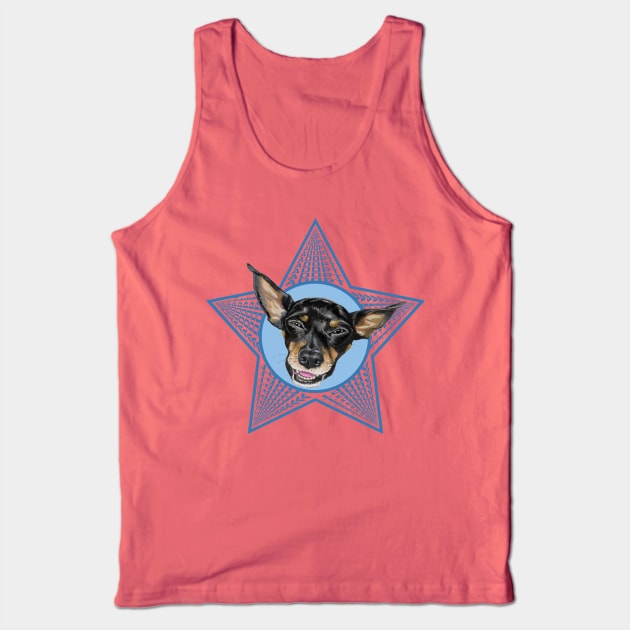 ADOPT (blue) Tank Top by natearts